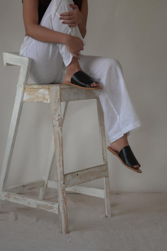 The Mira Sandal Black - KEES COLLECTION