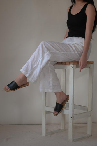 The Lora Sandal Black - KEES COLLECTION