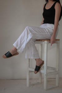 The Lora Sandal Black - KEES COLLECTION