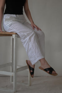 The Evia Sandal Black - KEES COLLECTION