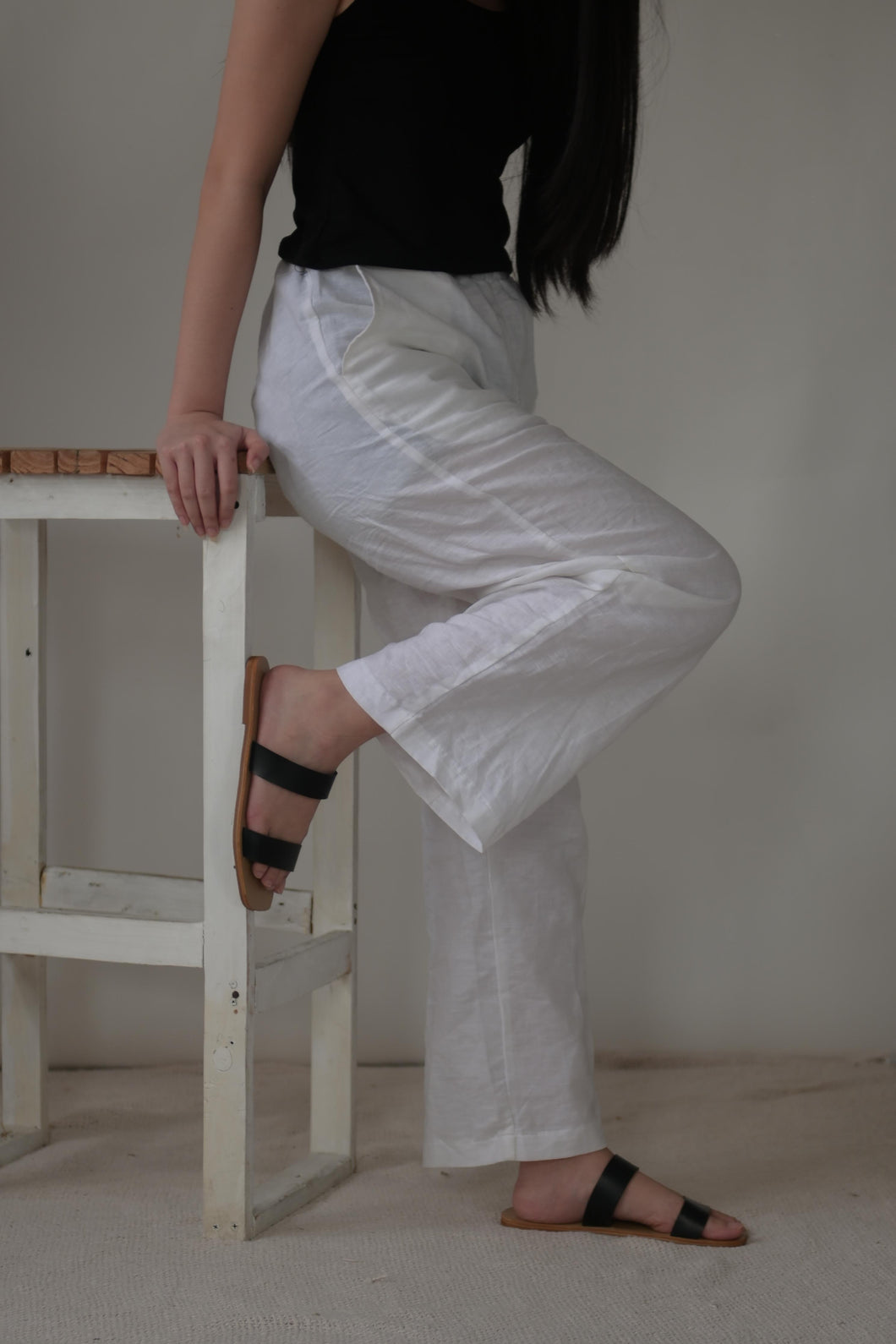 The Tara Sandal Black - KEES COLLECTION
