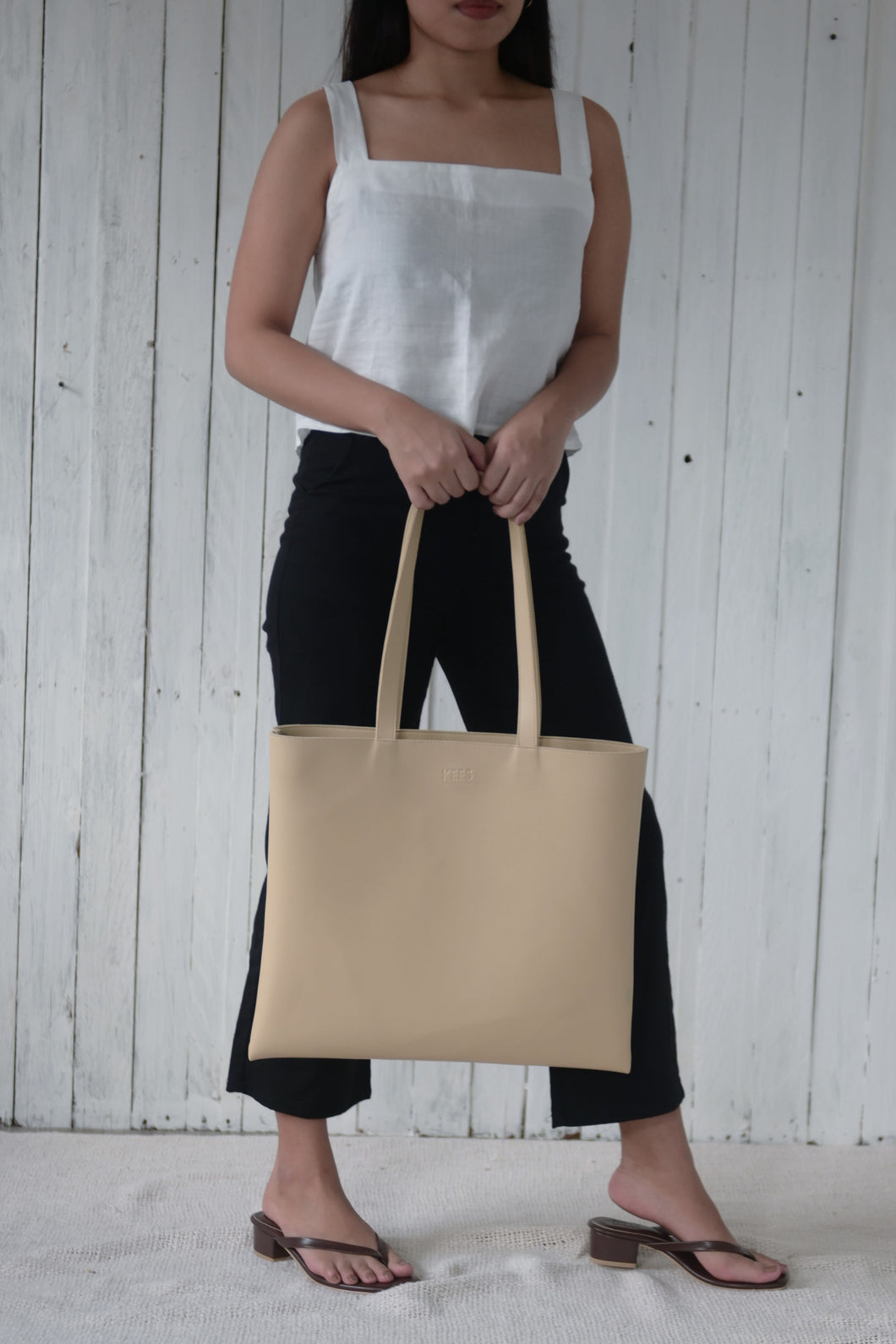 The Haya Tote Beige - KEES COLLECTION