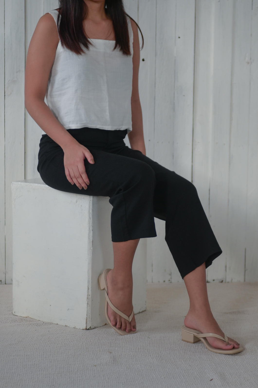 The Flipa Heels Beige - KEES COLLECTION