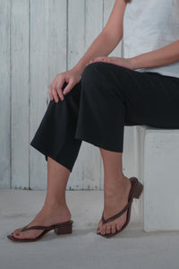 The Flipa Heels Choco - KEES COLLECTION