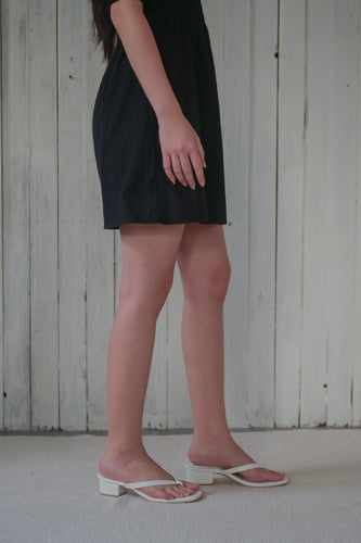 The Flipa Heels White - KEES COLLECTION