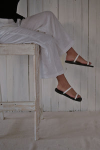 The Adel Sandal White - KEES COLLECTION