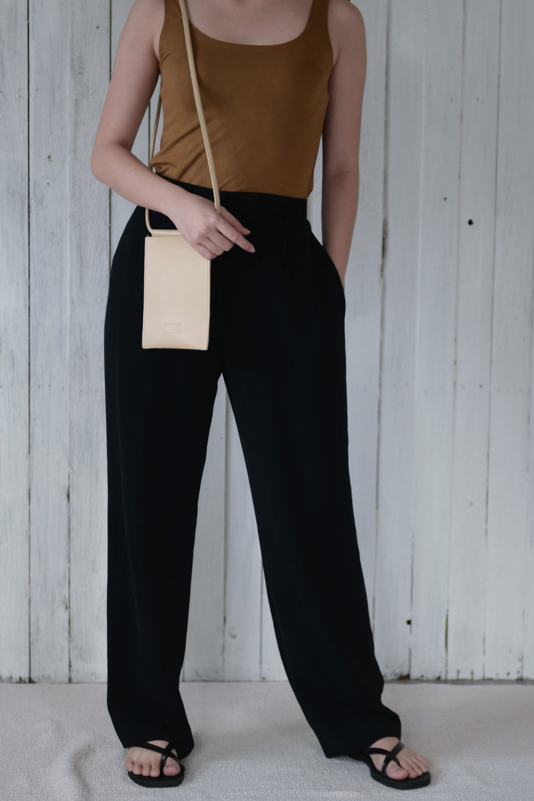 The Sim Phone Sling Beige - KEES COLLECTION